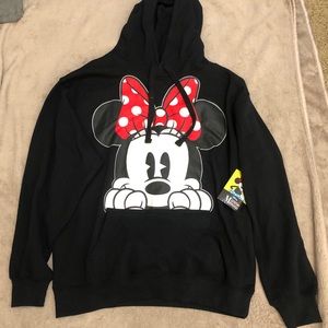 Minnie Mouse black sweatshirt